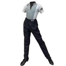 Elangna Latin dance clothing boys new short-sleeved shirt competition regulations clothing childrens modern dance trousers practice clothing