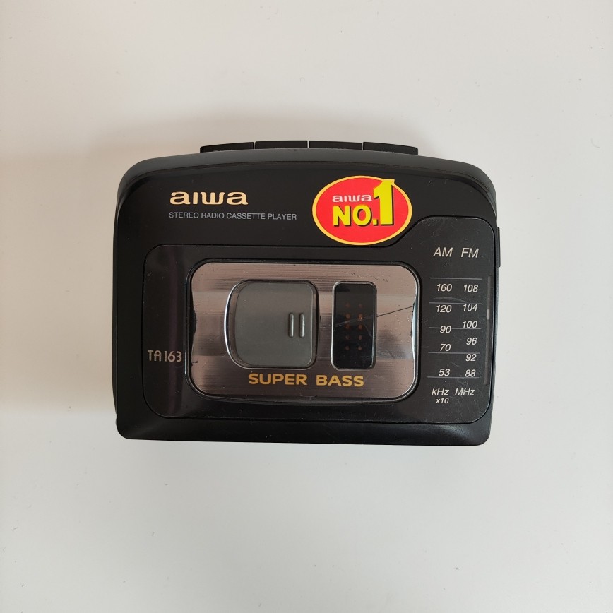 WALKMAN STEREO CASSETTE Player Aiwa Hs-Ta363 Full Working Order Original Box EUR 59,00 - FR