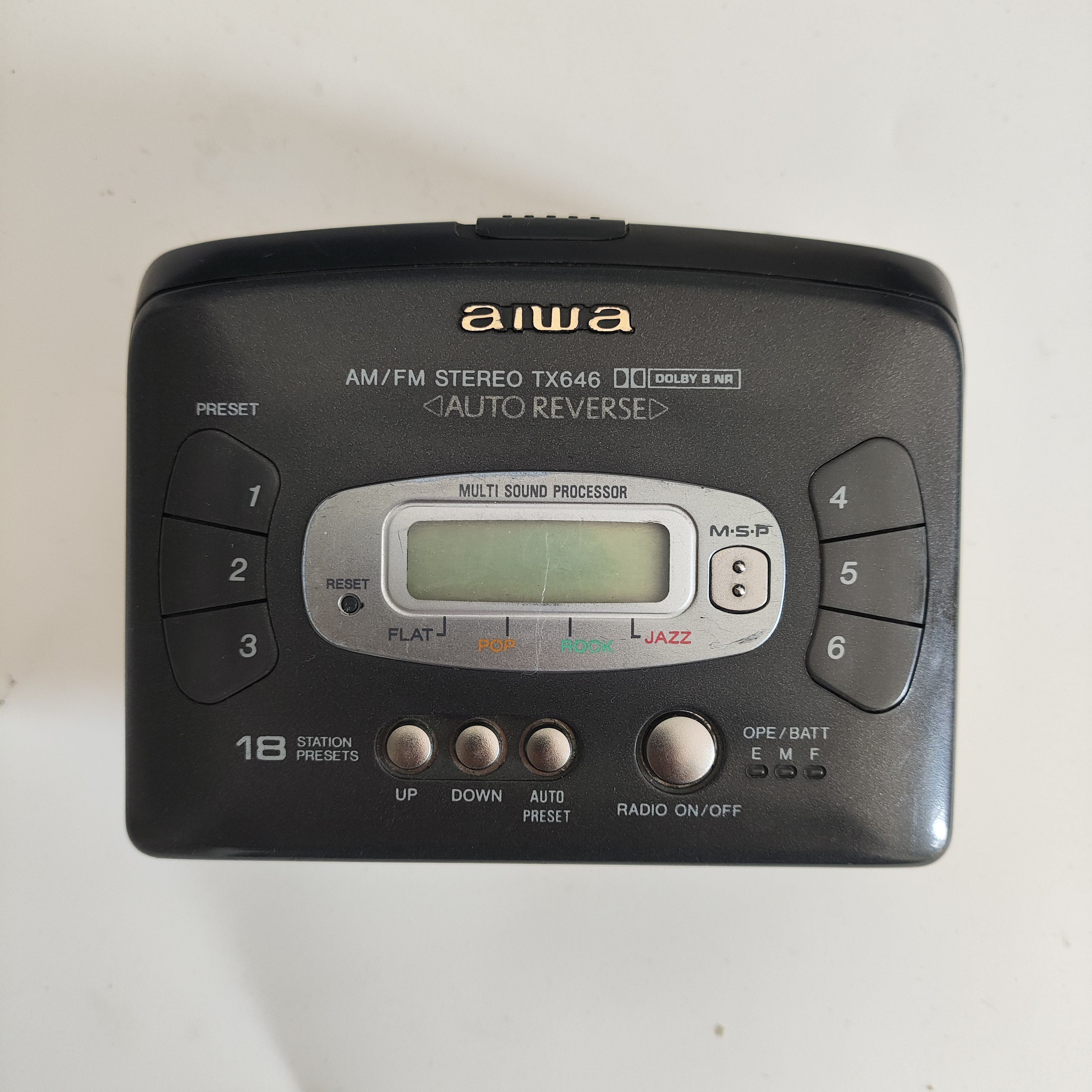 🎶 Retro vibes! the aiwa tx646 walkman: relive the golden age of