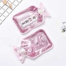 Fairy hot water bottle female injection water heat treasure warm water bag warm belly with water filling explosion proof cute hand warmer mini