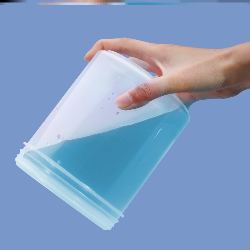 Fitness tools, muscle-building powder, small cans, plastic, cute, carrying pill box, loose powder, protein powder, bucket, youth bottle