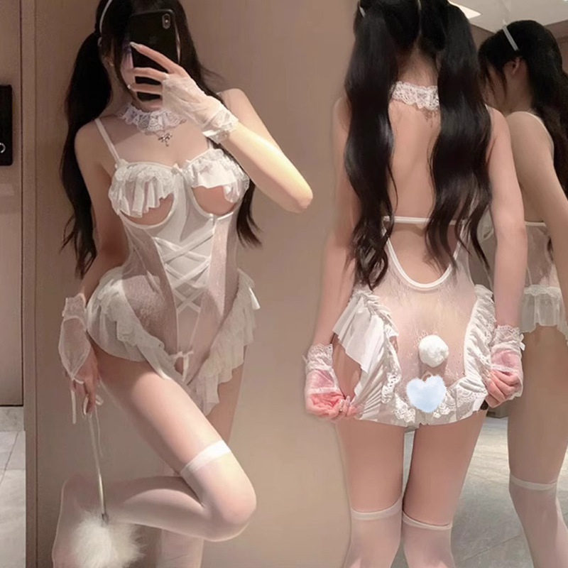 Little Wild Cat Uniform Seduction Set Cosplay Cat Bunny Girl Cosplay Costume Maid Outfit Cute Pure Desire