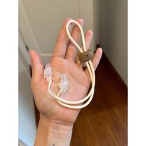 Dry rice clip hanging neck paper towel clip baby eating napkin clip childrens saliva towel clip adult powder artifact anti-splash