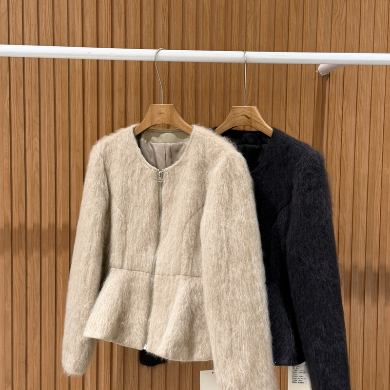 New Winter Arrival: Ultra-Luxurious Silk Cashmere Wool Coat C8026 New Winter Arrival: Ultra-Luxurious Silk Cashmere Wool Coat C8026