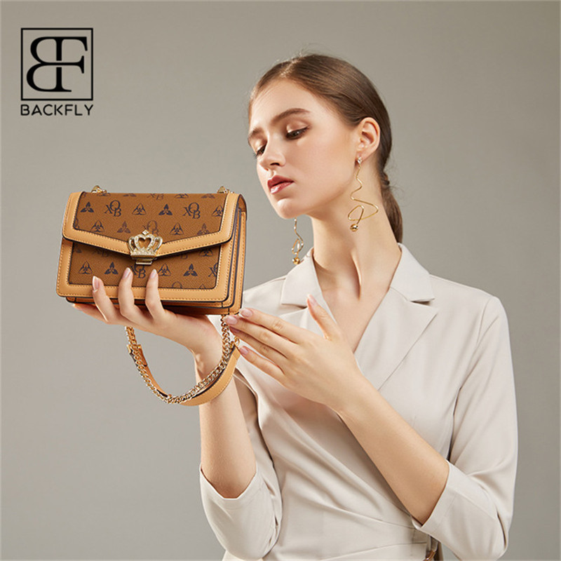 Bag women's messenger bag texture Western style 2021 new fashion trendy autumn style retro chain bag shoulder bag small square bag