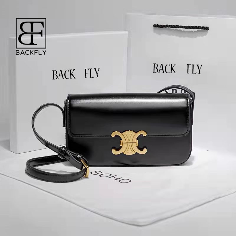 Shoulder bag women's 2021 new all-match small bag leather women's bag high-end bag messenger bag Arc de Triomphe underarm bag