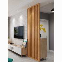 Screen partition entrance living room solid wood entrance porch blocking grille decoration simple new Chinese style seat screen wooden frame