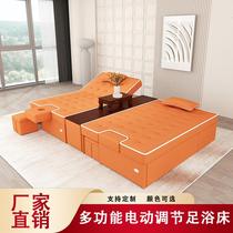 Foot bath sofa electric foot massage bed physiotherapy bed foot washing sauna beauty salon foot massage shop rest bed bed