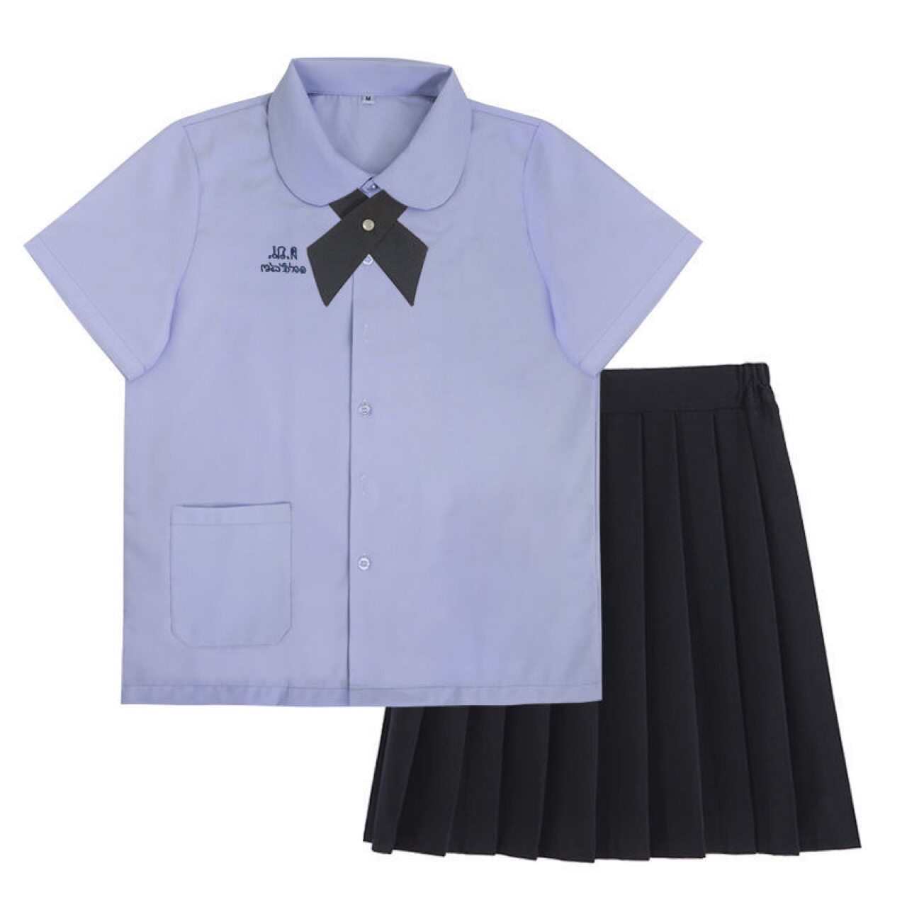 jk制服加工定制 泰国校服娜诺禁忌女孩初恋泰式短袖衬衫jk制服套装裙子女学院风夏