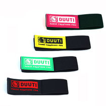 Trouser-foot-in-biker bike tied leg bunches legs Zpants legs Divine Instrumental Ride leg sleeves Elastic tightness Magic adhesive bandages