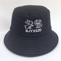 Shaw War in the same style hat Han version Chaodiners Japanese hip hop basin hat Summer sun protection 100 lap sun hat fishermans hat