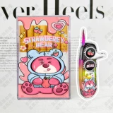 Милая зажигалка с шестернями, высококачественный мультяшный ветрозащитный портсигар подходит для мужчин и женщин для друга