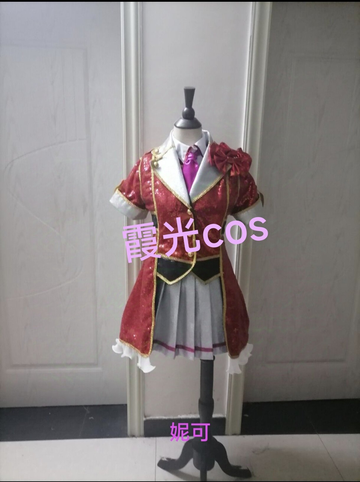 cosyoyolovelive华丽演唱会cos矢泽妮可cosplay表演服是如何制作出来的？-Cosplay女装cos女装-淘宝好物网