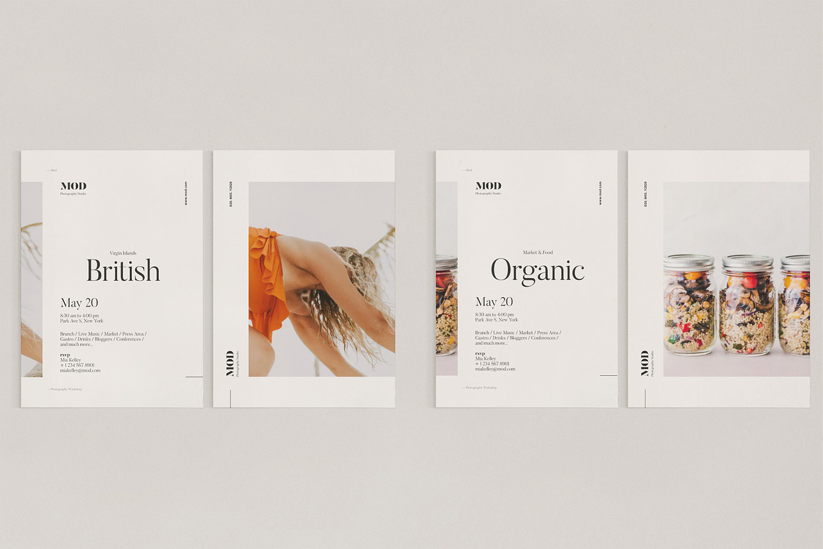 Mod Flyer, a Flyer Template by Moscovita Studio Ph.jpg