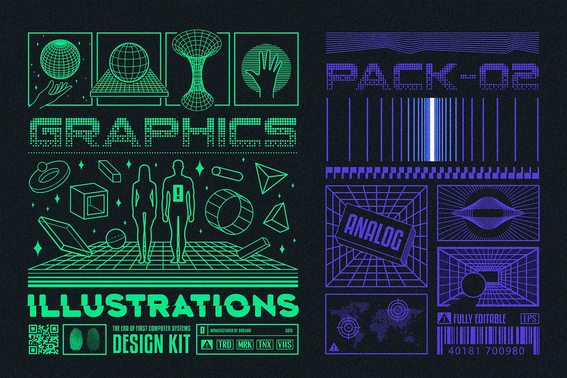 TURBO SYSTEM - Complete Design Kit, a Graphic by D.jpg