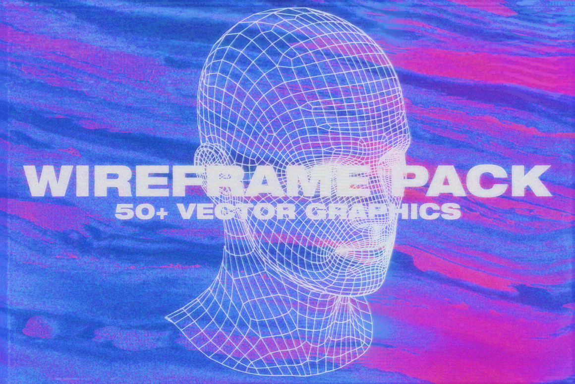 Wireframe Pack - 50  Graphics, an Object Graphic b.jpg