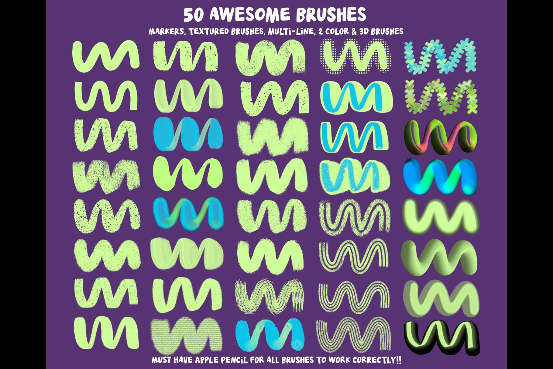 Procreate Zine Kit with 350 Brushes!  Brushes ~ Cr.jpg