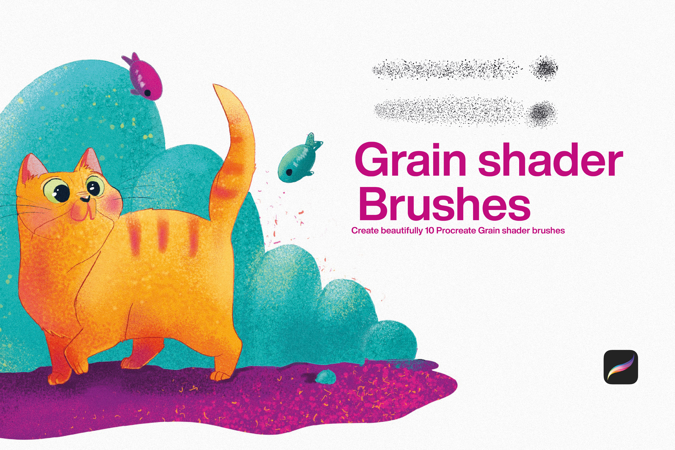 10 Grain Shader Brushes Procreate  Brushes ~ Creat.jpg