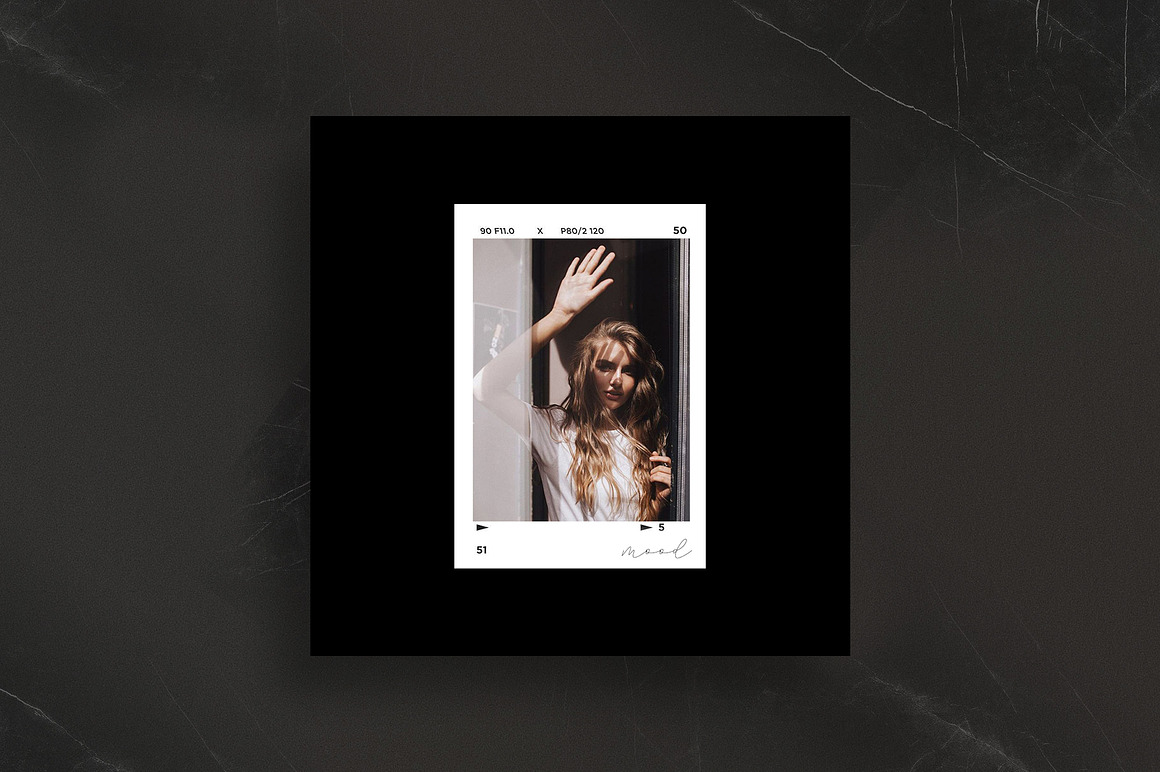 Noir - Instagram film frame, a Social Media Templa.jpg