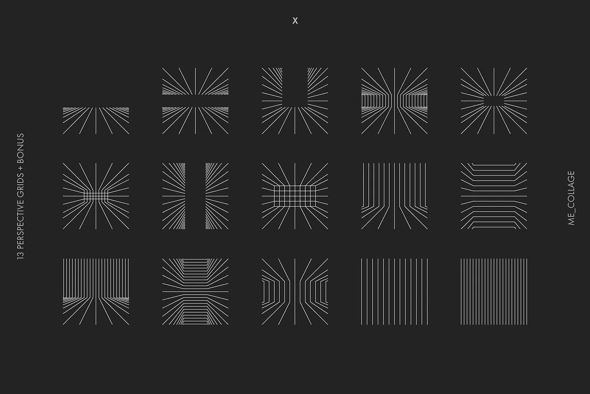Vector Perspective Grids, an Object Graphic by ME_.webp