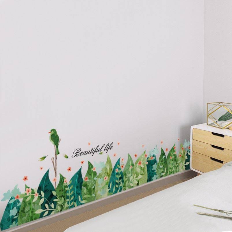 Wall Wall Sheltering blemishes Decorative Nursery Track Corridor corridor Ring creation Ugly Cute minimalist Cartoon Renovation
