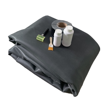 Ecological stream fish pond rubber membrane pool special waterproof cloth anti-seepage cloth 1 14mm thick waterproof membrane leak-proof membrane