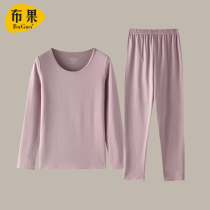 Autumn Clothes Autumn Pants Lady Pure Cotton Suit With Beauty Body Cotton Sweatshirt Middle School Students Full Cotton Girl Warm Underwear Thin
