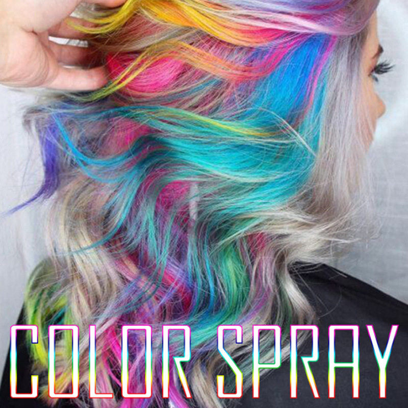 🌈 多彩生活必备！染发喷雾 Hair Color Spray 体验分享 💄-其它美发工具-淘宝好物网