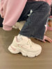 Pull-Back Shoes Women's Shoes 2026 Spring New Popular Casual Sports Shoes Versatile Lightweight Height-Increasing Thick-Soled Dad Shoes