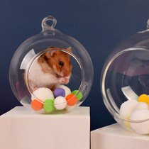Joy-Handsome Hamster Glass Sleeping Nest Small Pet Hamster Hamster Glass Hut Bird Nest Sleeping small house