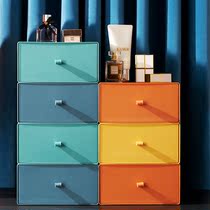 desktop storage box plastic drawer office home makeup box student dorm organizer storage box
