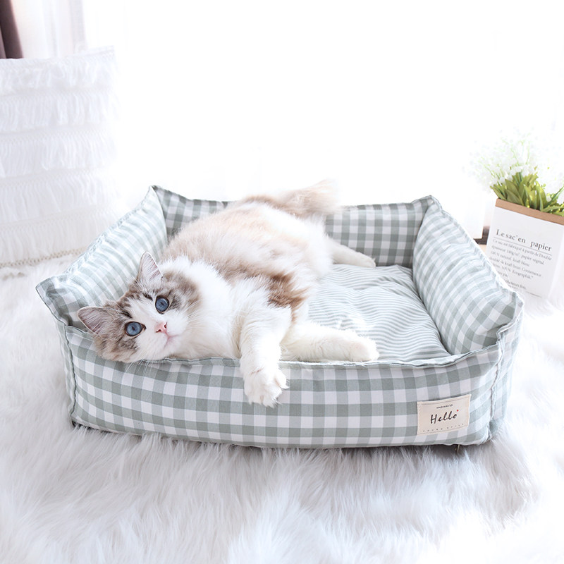 All season universal detachable washable kennel Pet Nest cushions Han-style minimis Winter Warm Mini Dog Dog Bed