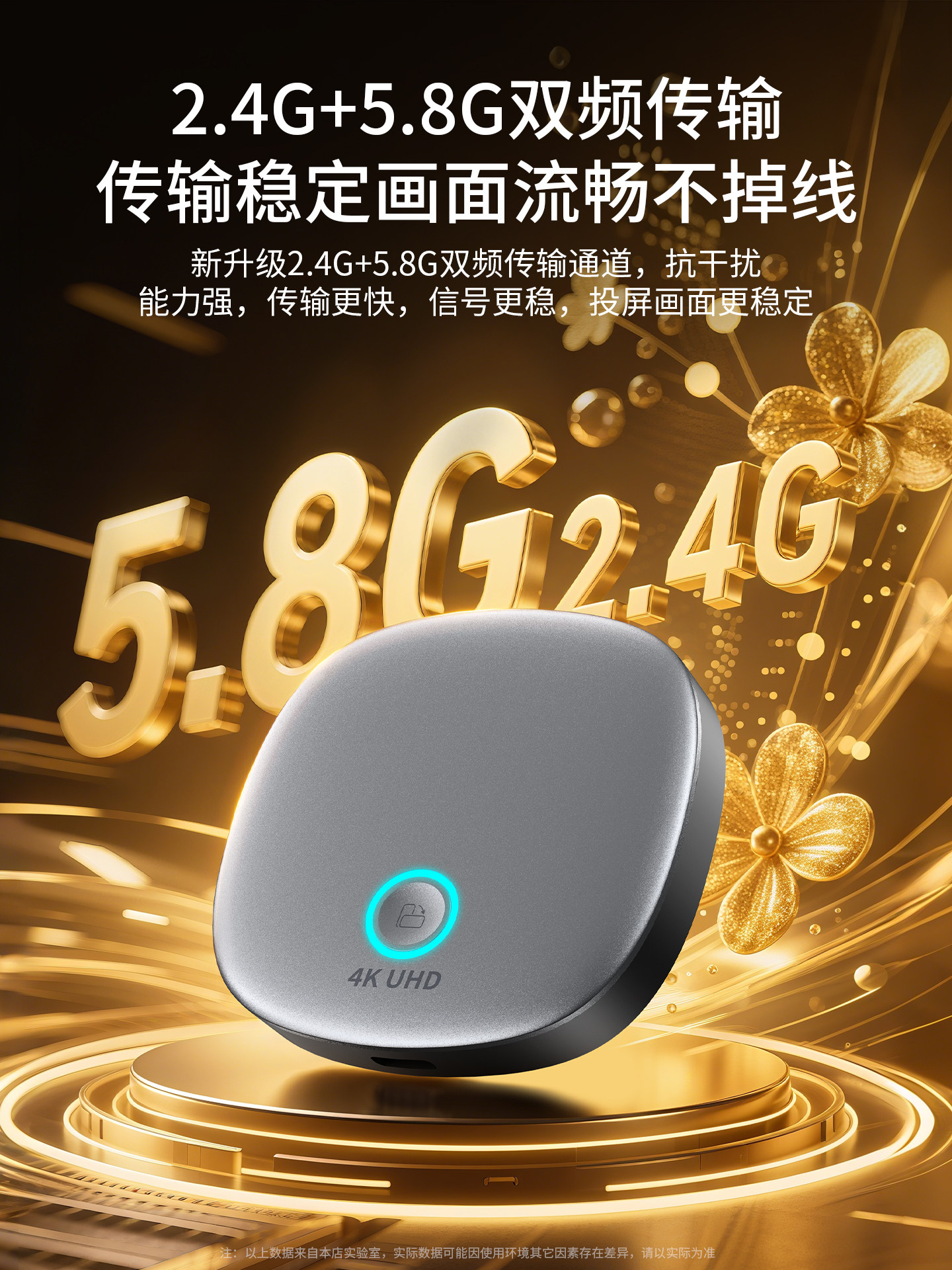 Wireless Screen Projector Connects Mobile Phone to Tv Monitor Computer HDMI Same-Screen Conversion Projection Device 2025 New Model