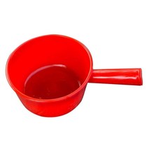 Drifting equipment water scoop stainless steel plastic thick long handle gourd wooden large old transparent folding high temperature resistant