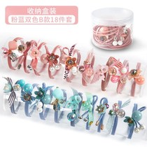 Hairband summer hipster large intestine telephone line Princess simple rubber band Net red day bow hair rope tie