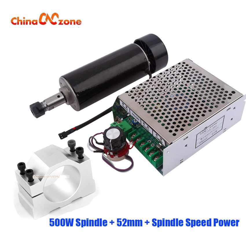 CNC Spindle 500W Air Cooled 0 5kw Milling Motor Spindle Spe