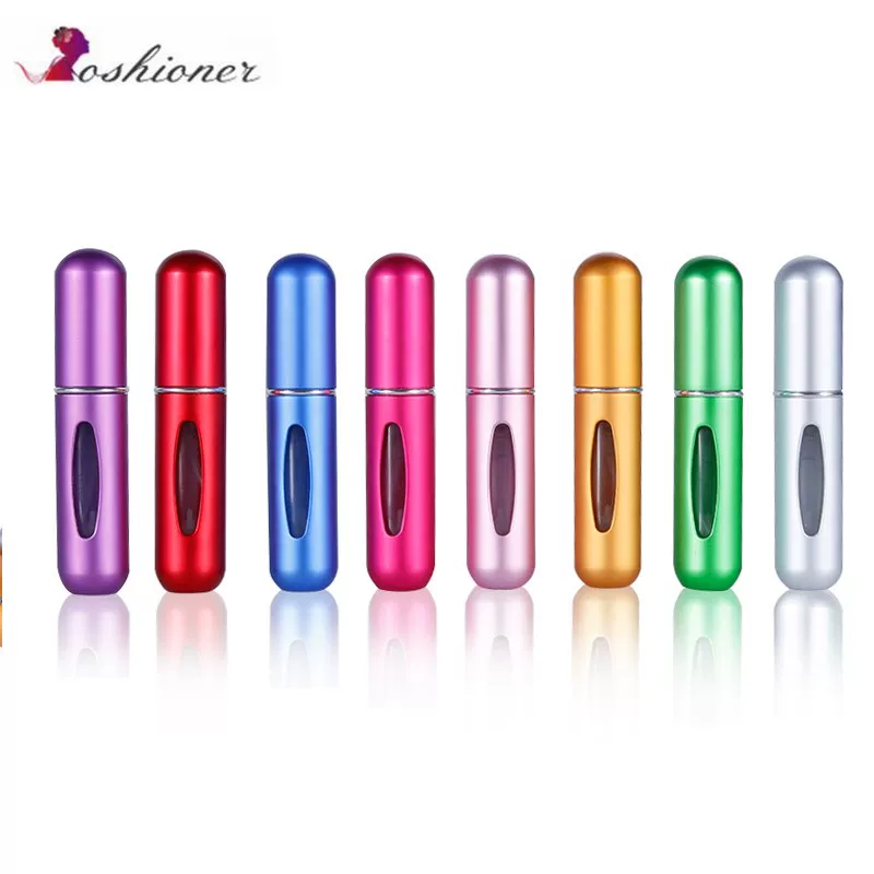 [13 цветов 5ml портативный мини refillable пустой флакон для духов распылитель]
