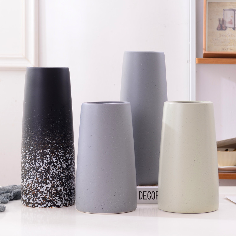 Production and Supply of Matte Ceramic Flower Vases, Two-Piece Sets of Flower Vessels, Crafts, Decorative Items, Home Decor, and Soft Furnishings Production and Supply of Matte Ceramic Flower Vases, Two-Piece Sets of Flower Vessels, Crafts, Decorative Items, Home Decor, and Soft Furnishings