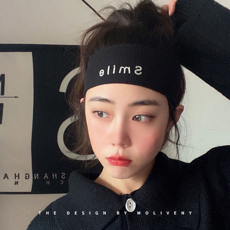 Summer and autumn thin net red sports hairband headband women wash face to go out outdoor running sweat-absorbent headscarf fashion trendy - Taobao