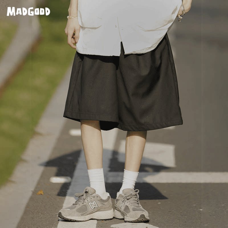 madegood margot site day department wind country Chauer suit shorts loose casual pure color male and female 50% summer