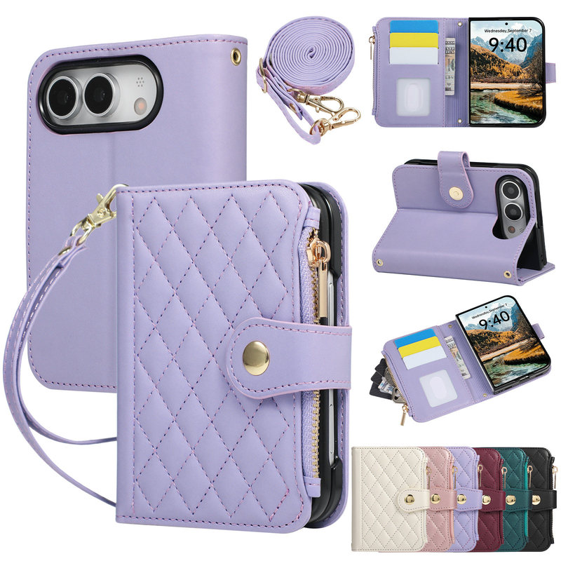 High-End Cowhide Zipper Coin Purse Suitable for Apple iPhone Ultra Phone Case, Light Luxury Chanel-Style Flip Cover with Card Slot, iPhone 18 Fold, Premium Feel, Crossbody Wearable, Anti-Drop Protection High-End Cowhide Zipper Coin Purse Suitable for Apple iPhone Ultra Phone Case, Light Luxury Chanel-Style Flip Cover with Card Slot, iPhone 18 Fold, Premium Feel, Crossbody Wearable, Anti-Drop Protection
