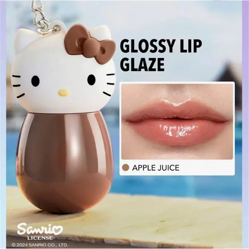 Набор косметики sheglam Hello Kitty — тени, блеск для губ и румяна, дорожный формат (8×6×2 см)