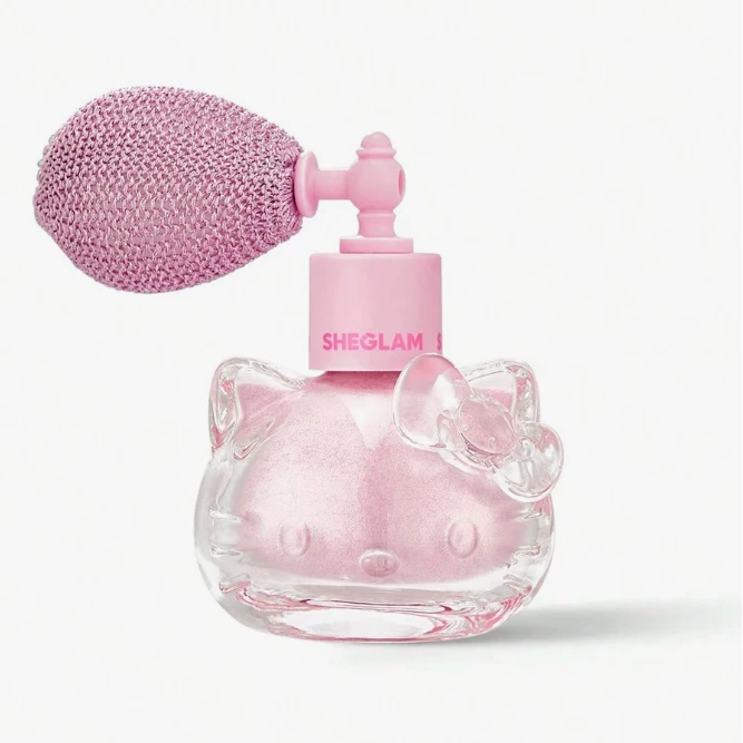 Набор косметики sheglam Hello Kitty — тени, блеск для губ и румяна, дорожный формат (8×6×2 см)