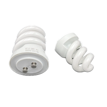 Mini spiral lamp YDN2S anti-fog downlight rotating fluorescent energy-saving bulb 7W13W three primary colors white warm light