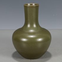 Antique old objects Ming Wanli Year tea powder glaze bottle used goods old porcelain antiques genuine bags old bags genuine collectibles