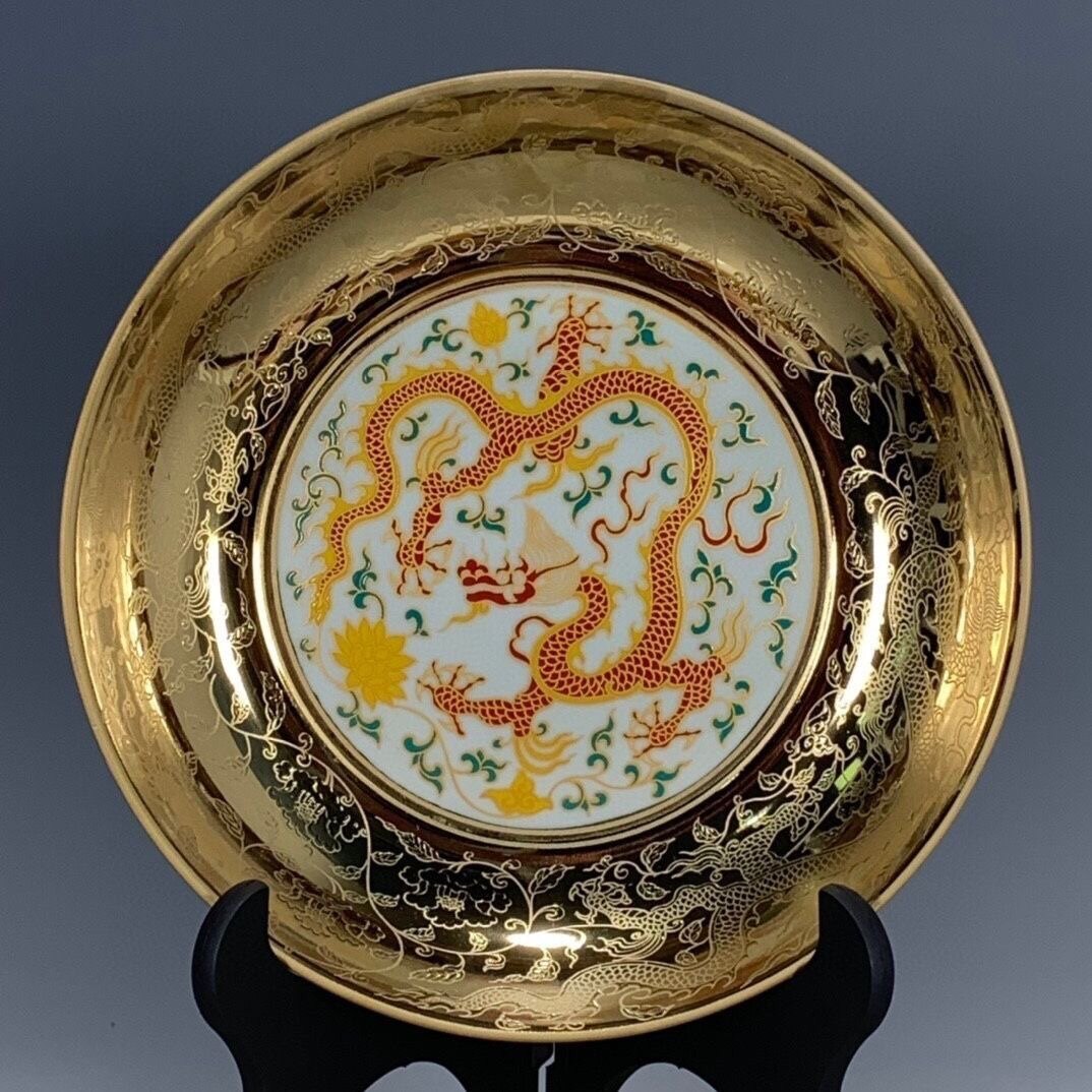 古い彩陶器　年代品 楽天市場】KAMIYAMA -TUBOPOT-【金彩】10cm×10.5cm かみ山陶器 3