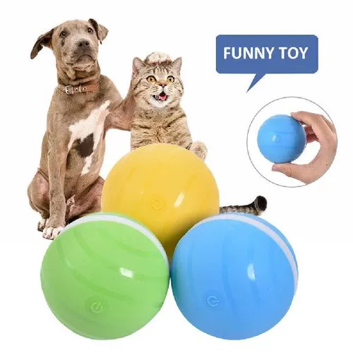 Active Jump Ball Dog Toy USB Electric Pet Ball светодиод