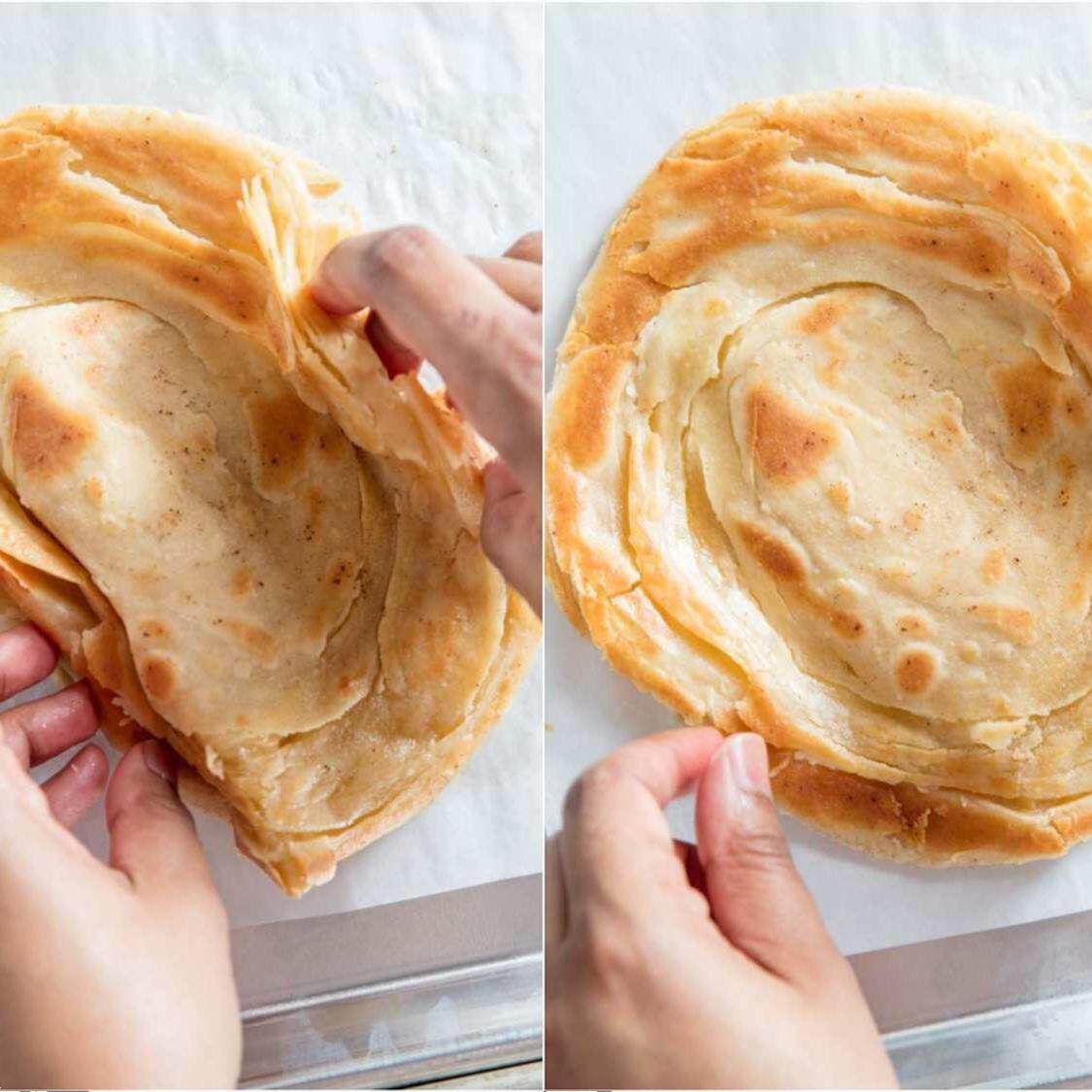 PLAIN PARATHA 400G:印度风味飞饼卷饼手抓饼千层饼,一口咬下全是家乡的味道!-其他烘焙半成品-淘宝百科网