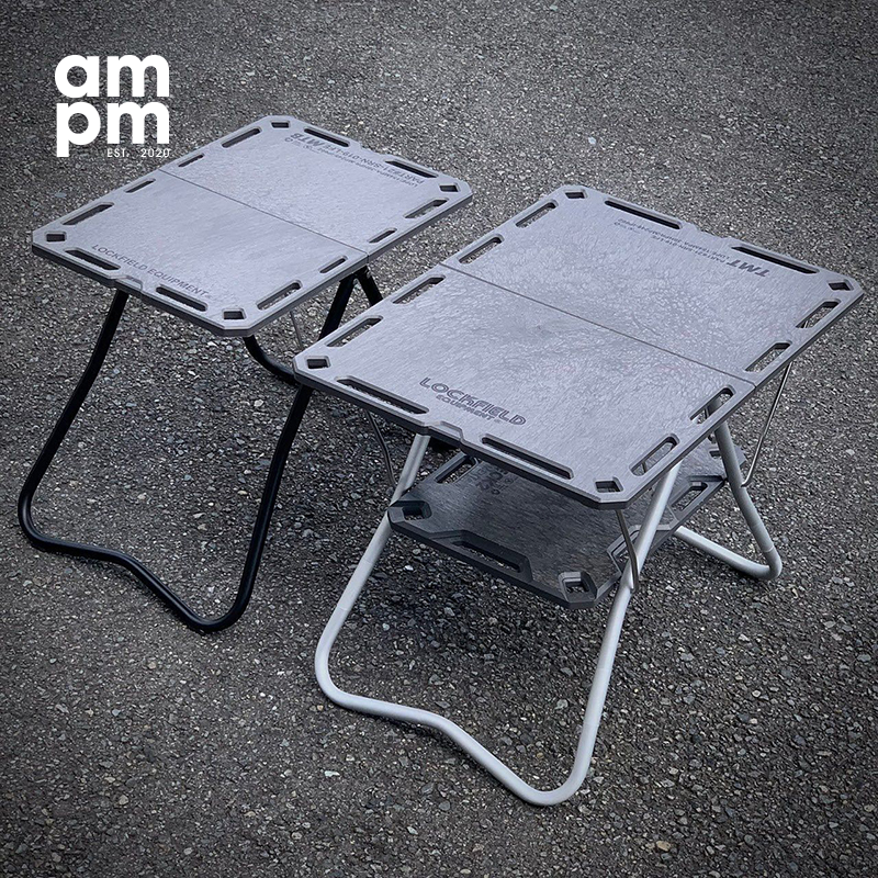 Japan Lockfield Outdoor Camping Fold Table Plate MTB Wild Camping Portable Picnic Cuisine Desktop Table Legs