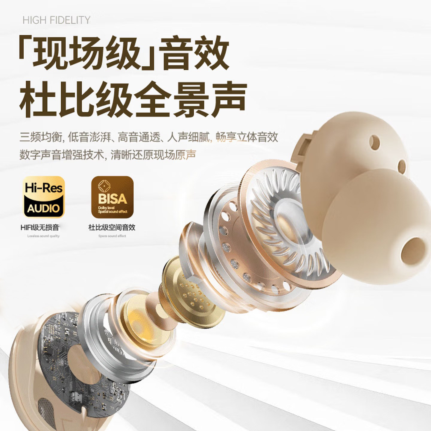 2026 New Model Sleep Wireless Bluetooth Earphones Mini Invisible Micro In-Ear Type for Work and Side Sleeping with Noise Reduction